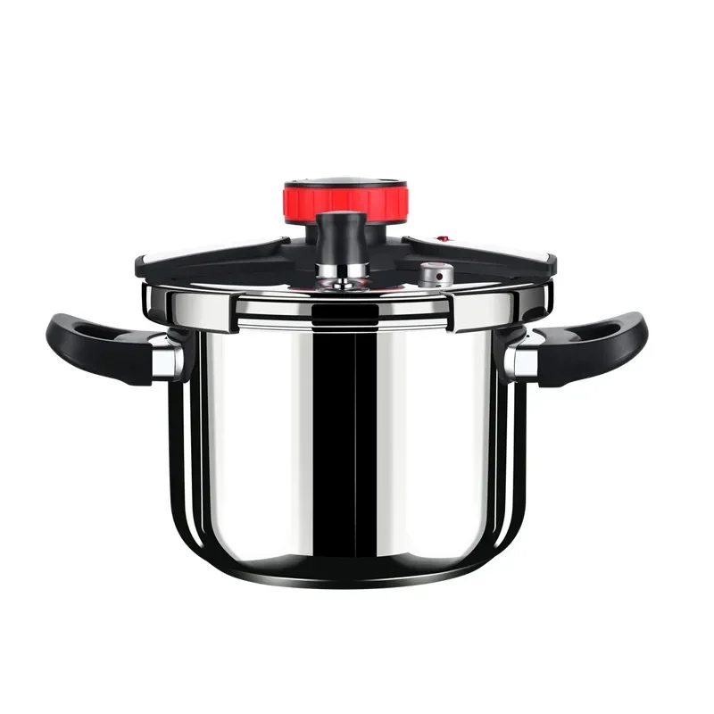 304 Pressure Cooker Stainless Steel Explosion-proof Household Gas Stove Thickened Pressure Cooker Electromagnetic Stove