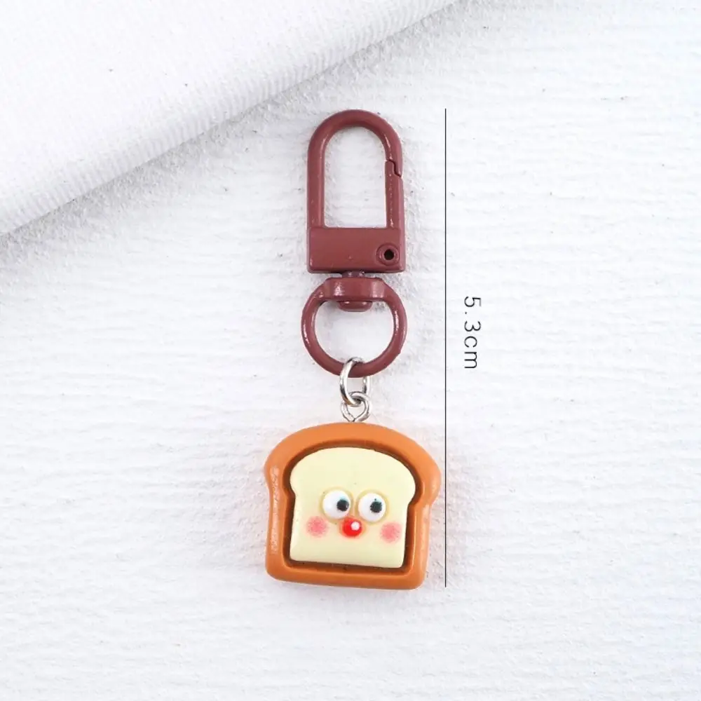 Backpack Bag Pendant Soft Pendant Key Chain Cute Fun Food Small Pendant Hamburger Simulation Car Key Holder Schoolbag