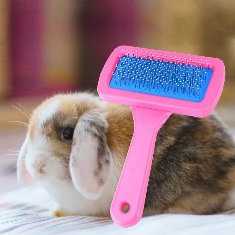 Pet Needle Comb Portable Hairs Grooming And Care Cat Brushes Guinea Pig Rabbit Supplies Dog Hair Cleaning Accessories