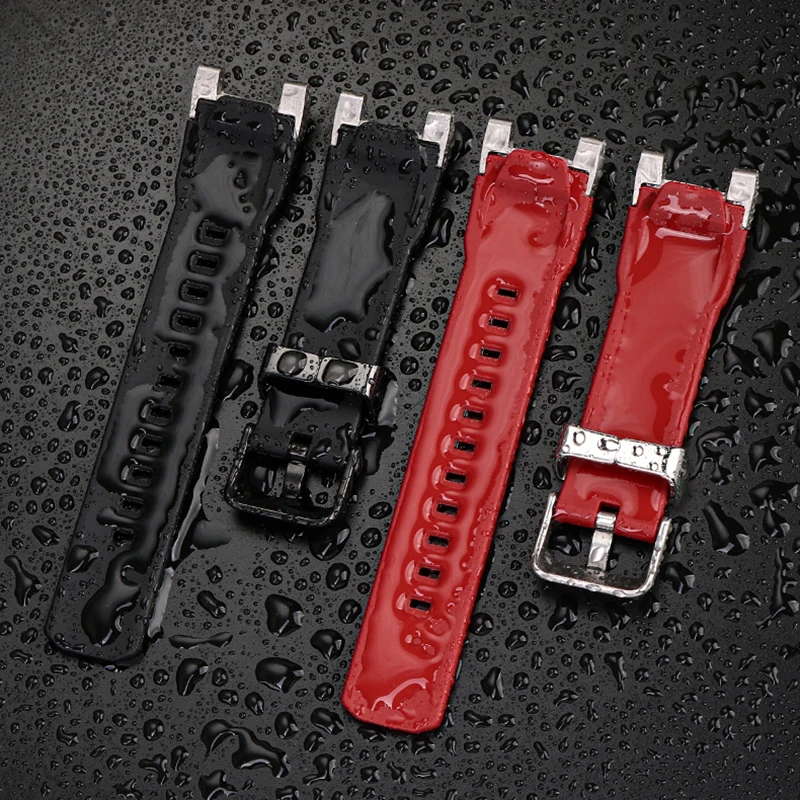 MTG-B2000 حزام ل كاسيو G-SHOCK 5636 MTG-B2000B/BD/YBD أوندد الطيور حزام الساعات سيليكون موصل معدني حزام المطاط سوار