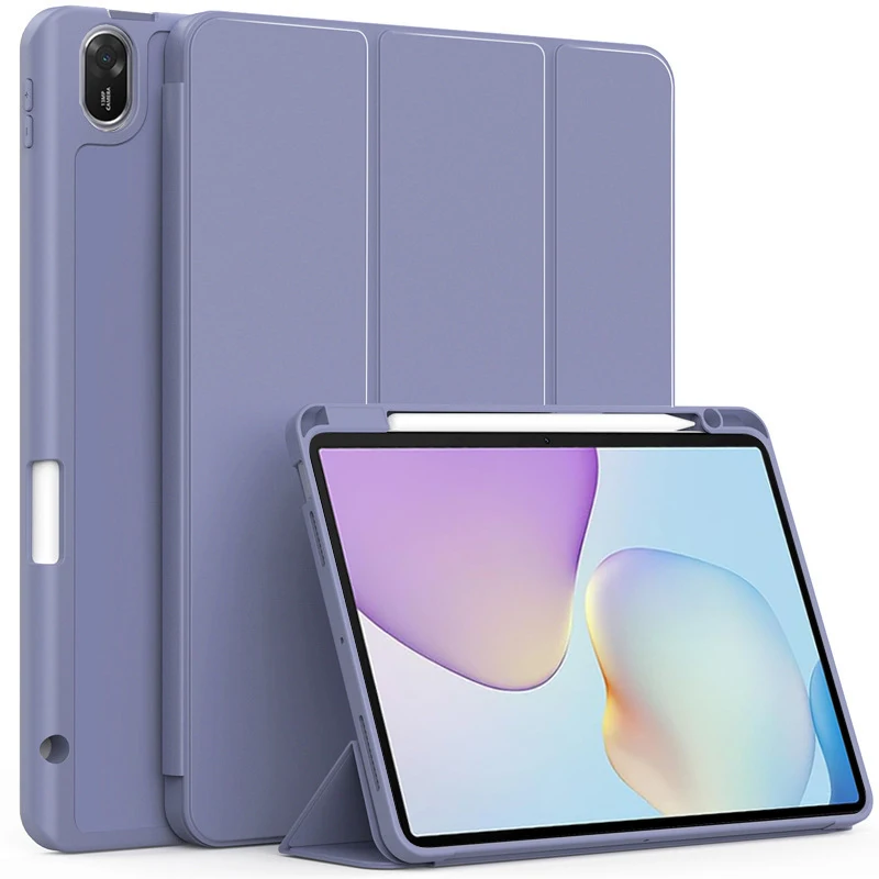 

Чехол для HUAWEI MatePad 11,5, 2025, 11,5 дюйма, 2024, складная подставка, мягкая задняя часть, смарт-чехол с слотом для ручки, Funda для MatePad 11,5 S Air 11,5 дюйма