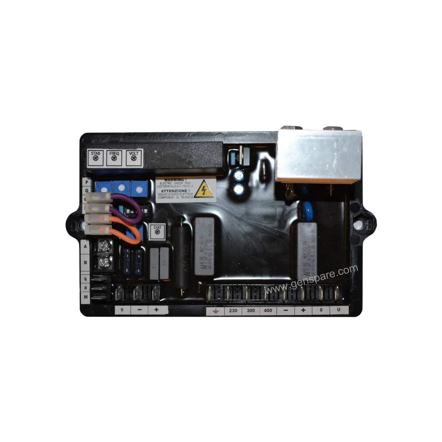

Замените регулятор напряжения Marelli AVR ТИП W1 M63FA310A