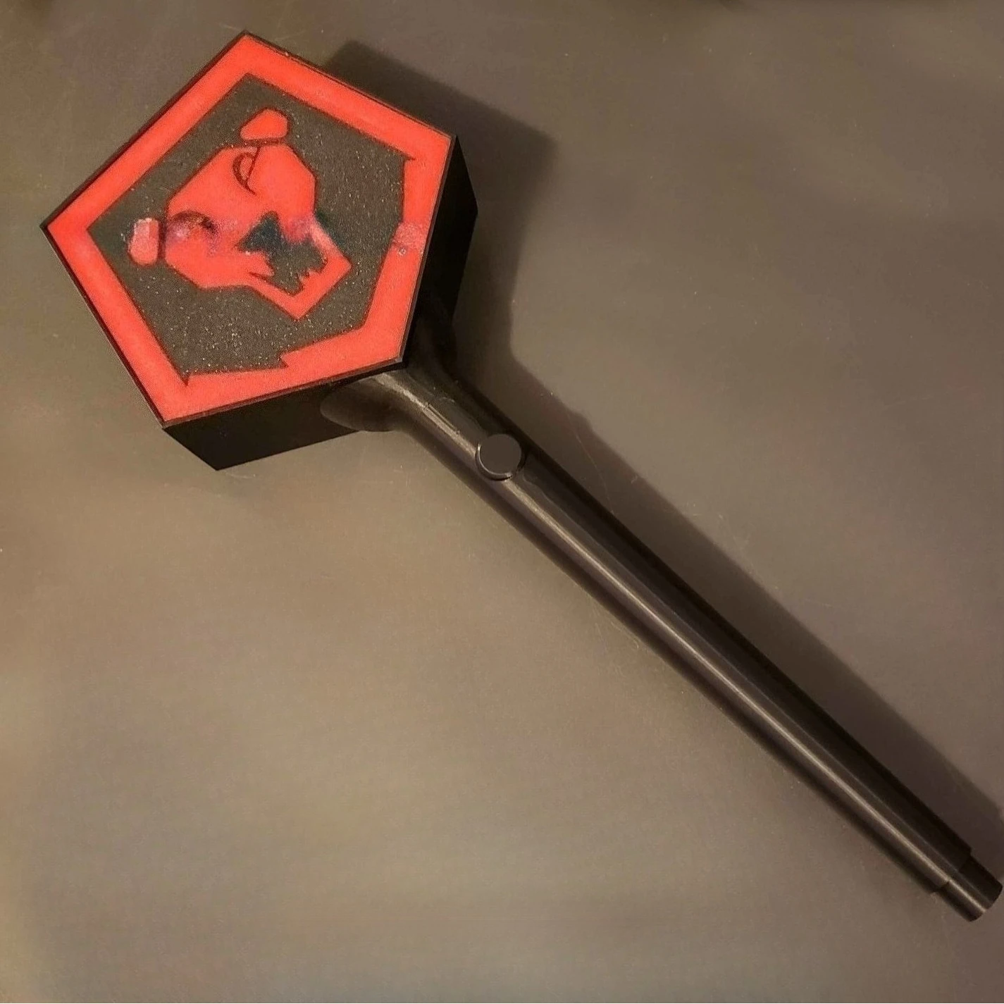 KPop شيطان هنتر ضوء عصا تأثيري الحفل يهتف عصا أضواء ملونة دعم عصا مجموعة هالوين الدعائم الطرف الملحقات #3