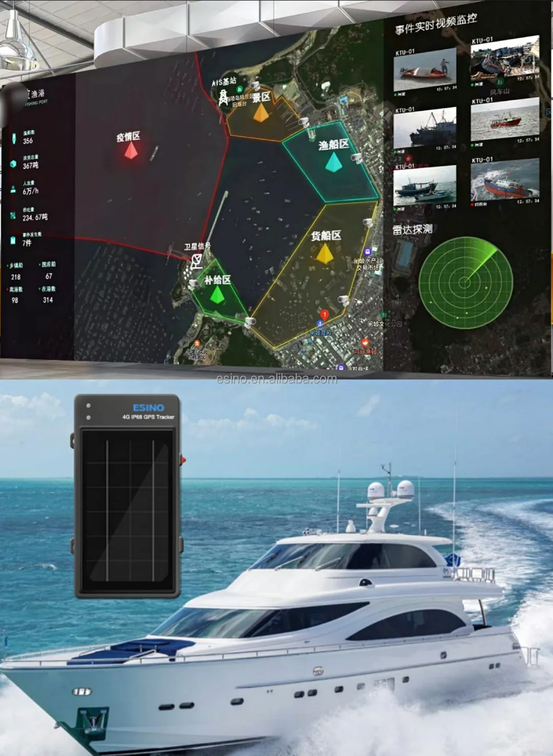 Solar GPS Tracker Waterproof Wireless GPS Tracker 4G Strong Magnet Single Axis Solar Tracker With Control System