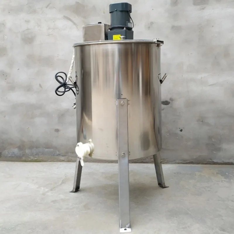 Beekeeping Equipment Electric 4-Frame Honey Extractor Stainless Steel Thickened Bee Separators Honey Bucket  Apiculture Toos