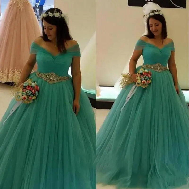 Angelsbrip verde princesa festa de aniversário vestido de baile 15 anos meninas quinceanera vestidos fora do ombro robe de soirée