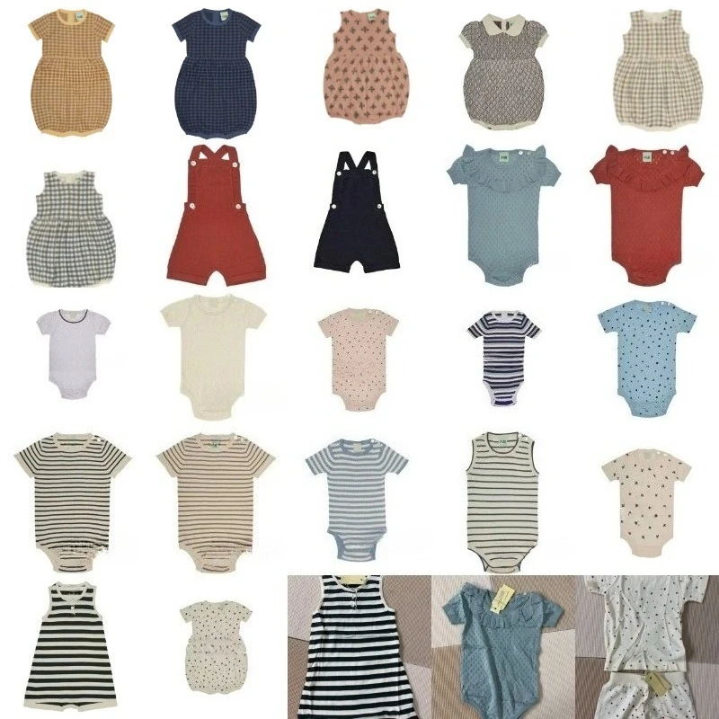 

Детский комбинезон – модный комплект SS26 в датском стиле FUB: трикотажный боди с принтом и цветовыми блоками, а также полосатые носки для мальчиков и девочек.