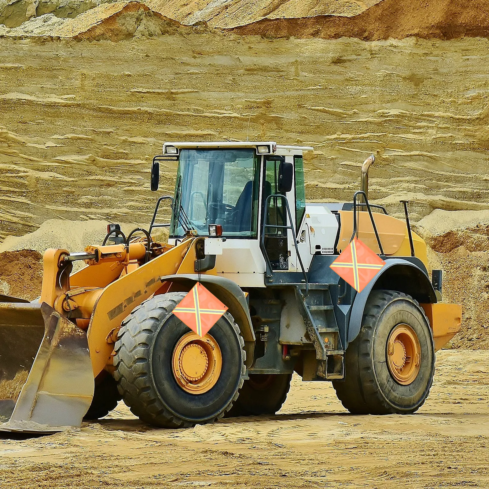 

Светоотражающий сигнальный флаг для прицепов и квадроциклов, компактный, прочный, водонепроницаемый, для ночной безопасности