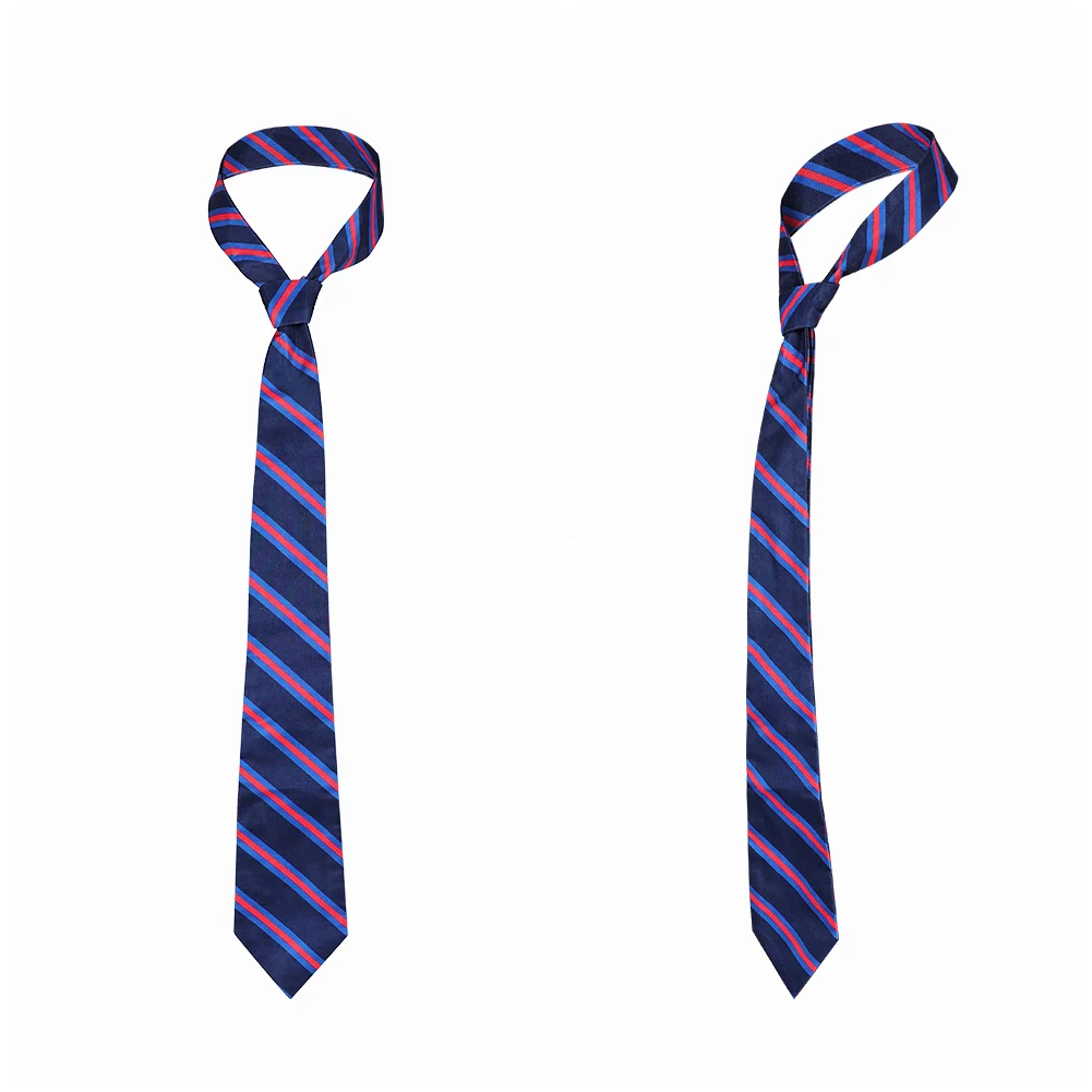 

Мультфильм Зоопарк Ник Уайльд косплей галстук в полоску синий галстук Хэллоуин костюм для ролевых игр аксессуары наряды мужские карнавальные вечерние подарок