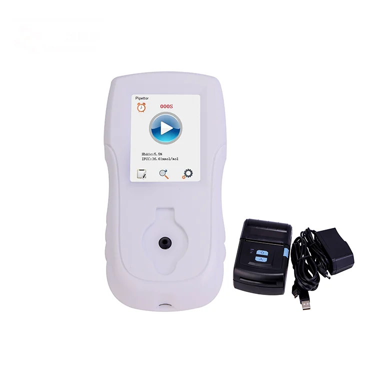 YSTE810 New Arrival Portable HbA1c Analyzer Handheld Hemoglobin Meter Portable Hemoglobin Tester With Best Price