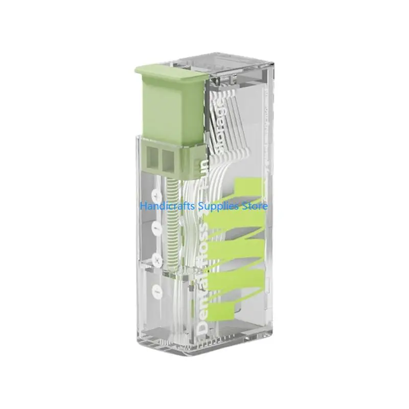 R1WA Floss Holder Case Leakproof Storage Container for Orals Care Essential