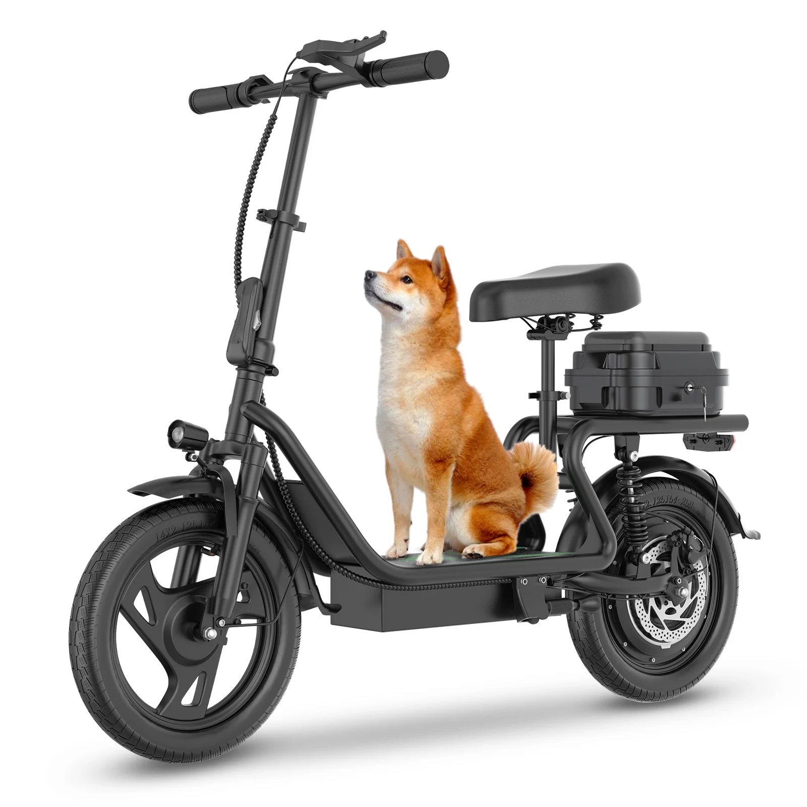 NEU 2026 AOVOPRO Elektrofahrrad 10,4/22,5AH Akku 14 Zoll Reifengröße Offroad-Elektrofahrrad 40-100KM Schnelle Reichweite Mountainbike E-Bike