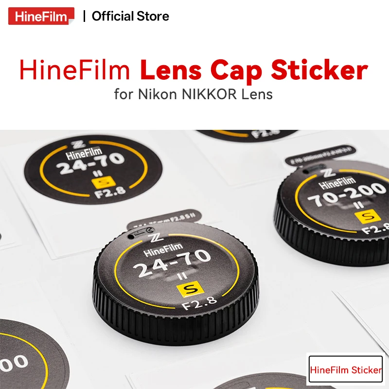 Protector de Lente Hinefilm para Nikon, Adhesivo para Lentes Nikkor Z 24-70 f2.8S 70-200f2.8S 180-600 24-120 f4, Película Protectora Premium