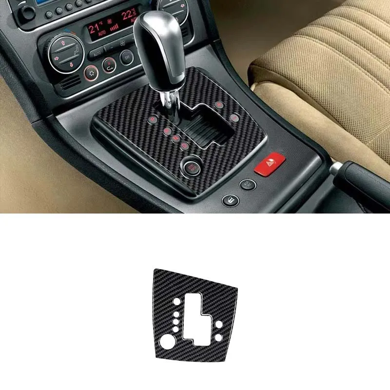 Carbon Fiber For Alfa Romeo 159 Brera Spider Air Conditioning CD panel Central Control Gear Panel headlight switch trim stickers