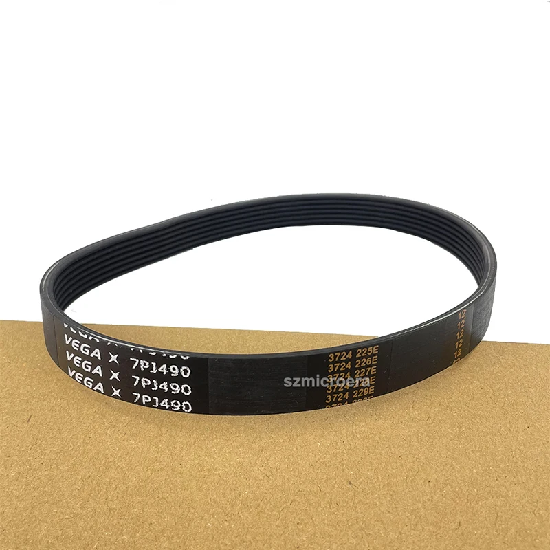 جزازات كهربائية مطاطية حزام محرك متري ، فيغا 6PJ490 7PJ490 ، 1 #3