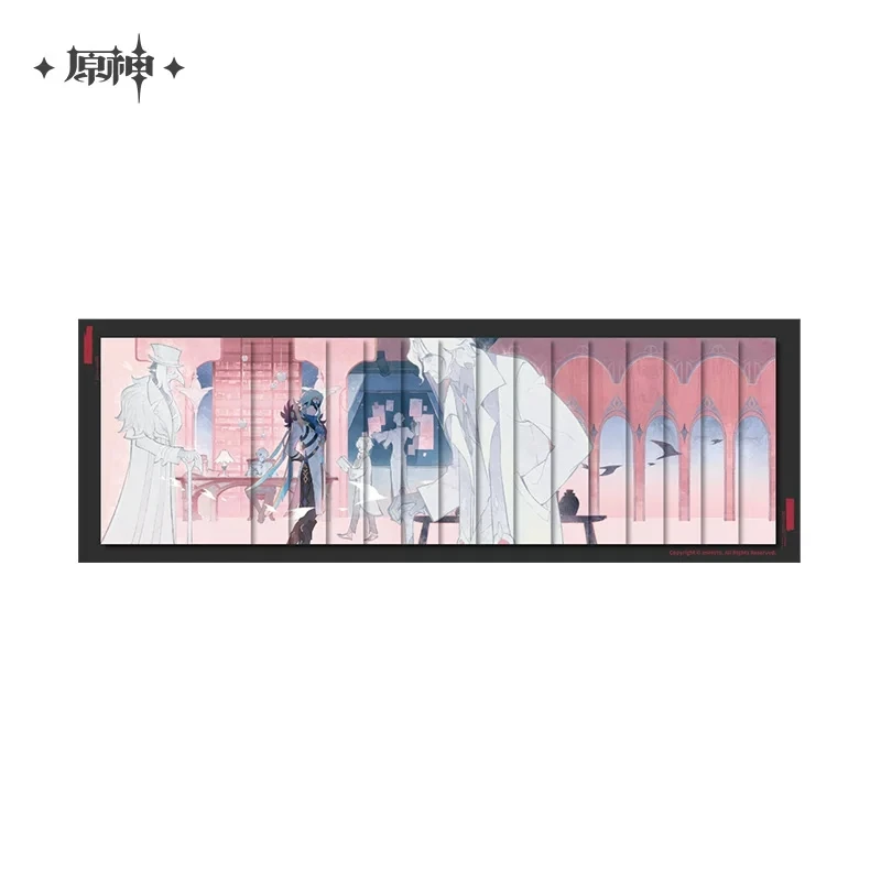 Official Genshin Impact Licensed “Those Who Shun the Light” Series Game Merchandise: Double-Sided Waterfall Notebook – Dottore P 4