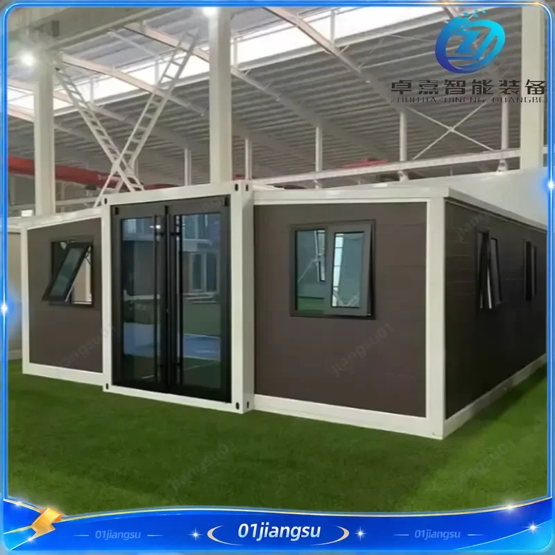 Wholesale Portable Modular Prefab Mobile Home Custom Waterproof Wind Resistant Container House for Living Office Camping