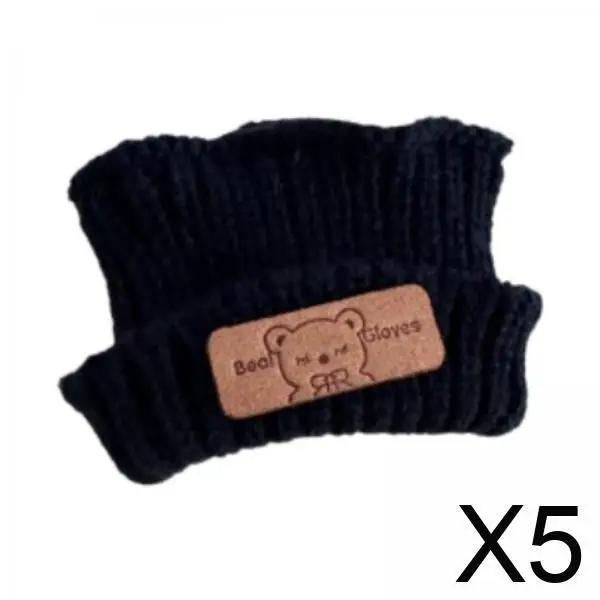 

Вязаная шапка, миниатюрная кукла, наряд, головные уборы для 15 см, 17 см, плюшевая игрушка, подарки для детей, коллекционные аксессуары