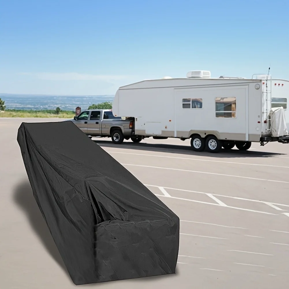 Waterproof Protector Luggage Cart Cover Outdoor Travel Black Waterproof Luggage Cart Cover Cover 210D Oxford Fabric