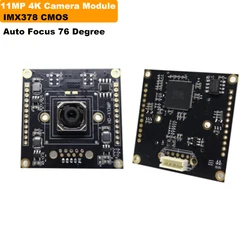 HD 11MP 4K IMX378 Camera Module With Standard Uvc Protocol Smart Security Micro Usb Camera Module For Video Face Recognition