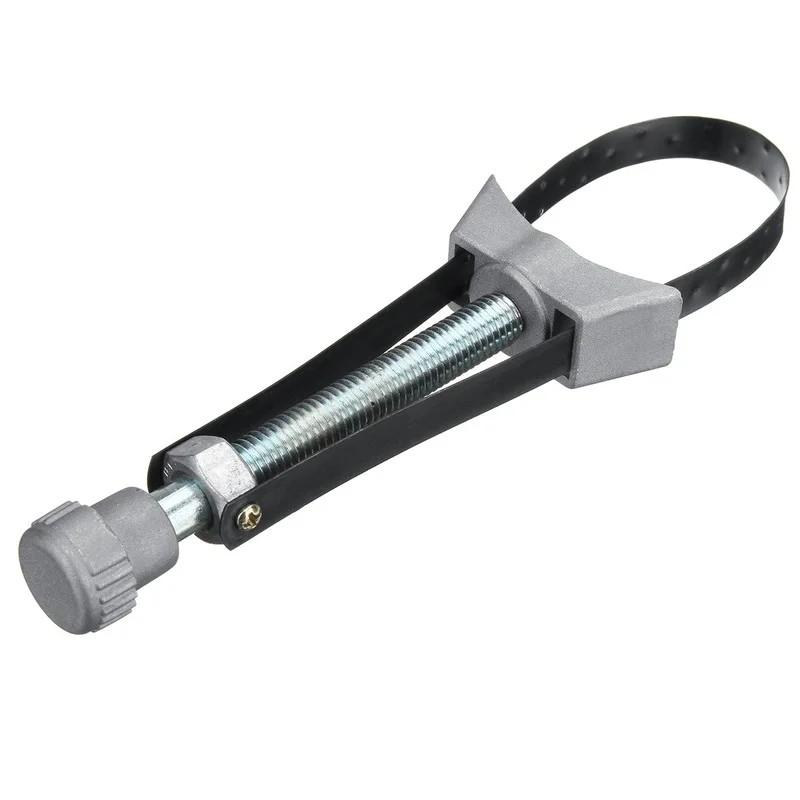 Alat Pelepas Filter Oli Mobil Otomatis Kunci Pas Tali Spanner 60Mm Hingga 120Mm Diameter Dapat Disesuaikan untuk Alat Perbaikan Honda Yamaha Suzuki