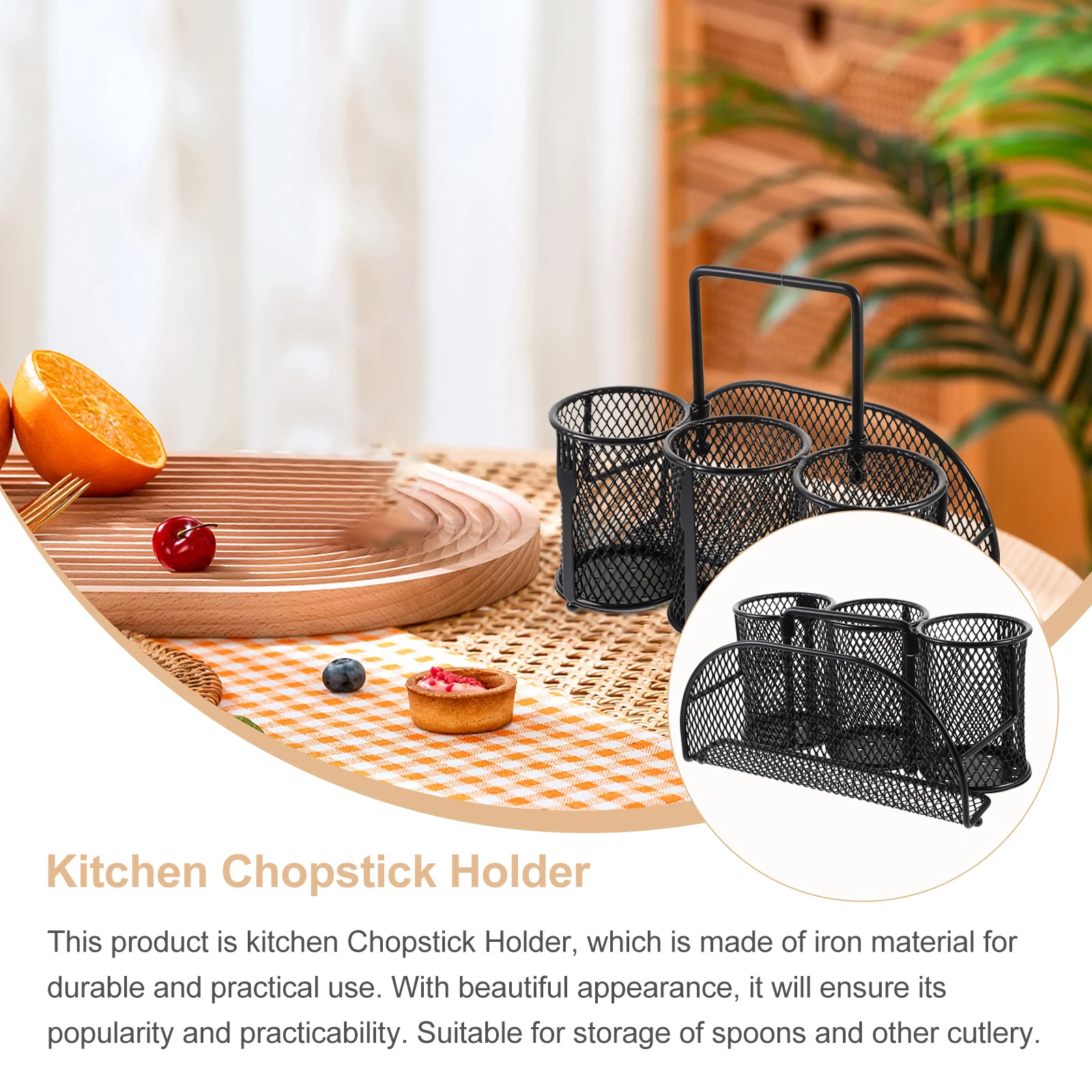 

Cutlery ganizer Metal Utensil Holder Kitchen Counter Utensil Holder For Kitchen Counter Small Separate Storage Space