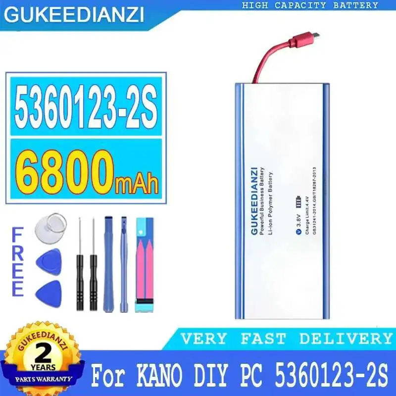 

Для Kano Diy PC 5360123-2S 53601232S стабильный компьютерный комплект аккумулятор 6800 мАч