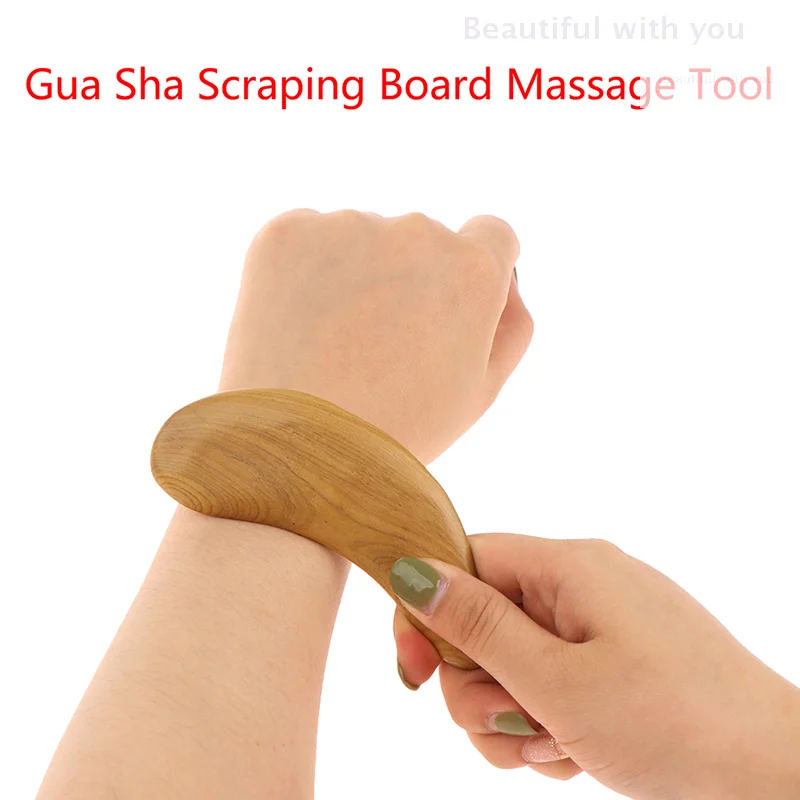 

Wooden Gua Sha Tool Scraping Board Massage Tool Slimming Guasha Massage Board Gua Sha Scraper Body Massage Therapy Tool