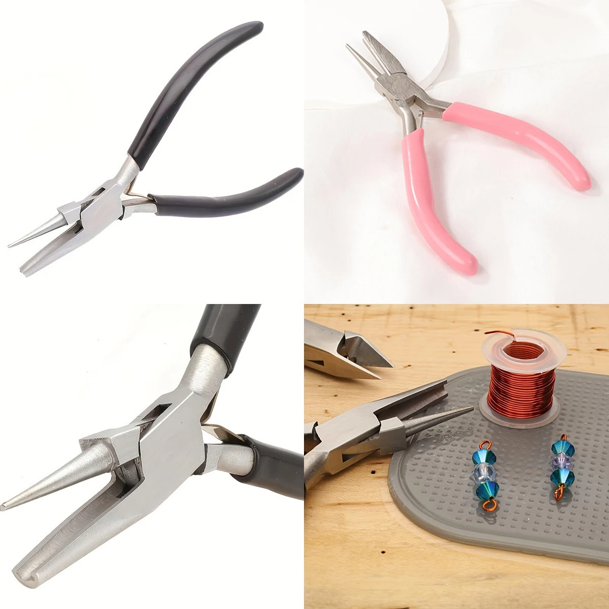 

1pcs Pink And Black jewelry pliers,Make and repair various jewelry accessories, a must-have tool for DIY enthusiasts