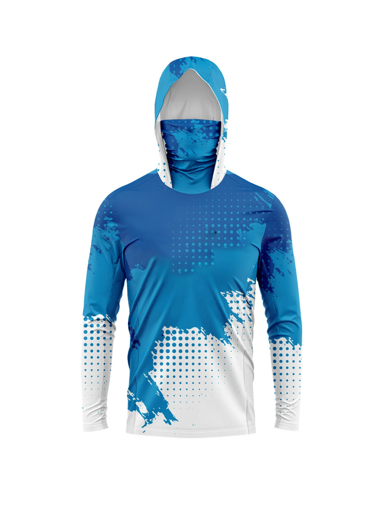 Fishing Shirt Uv Protection - قميص صيد طويل الأكمام للرجال مع