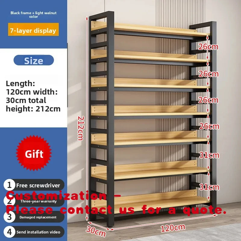 

Customize.Shelf Display Cabinet Freestanding Multi-layer Supermarket Cosmetics Stationery Store Convenience Store Sna