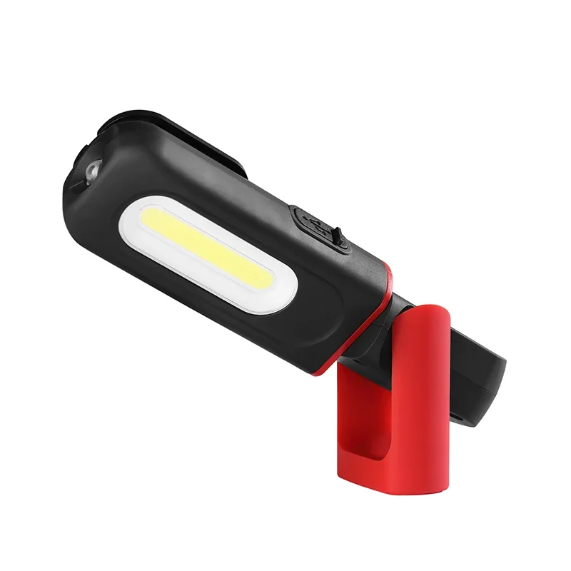 Handheld COB work light 360° rotating auto repair car charging led super bright with magnet strong light repair emergency light