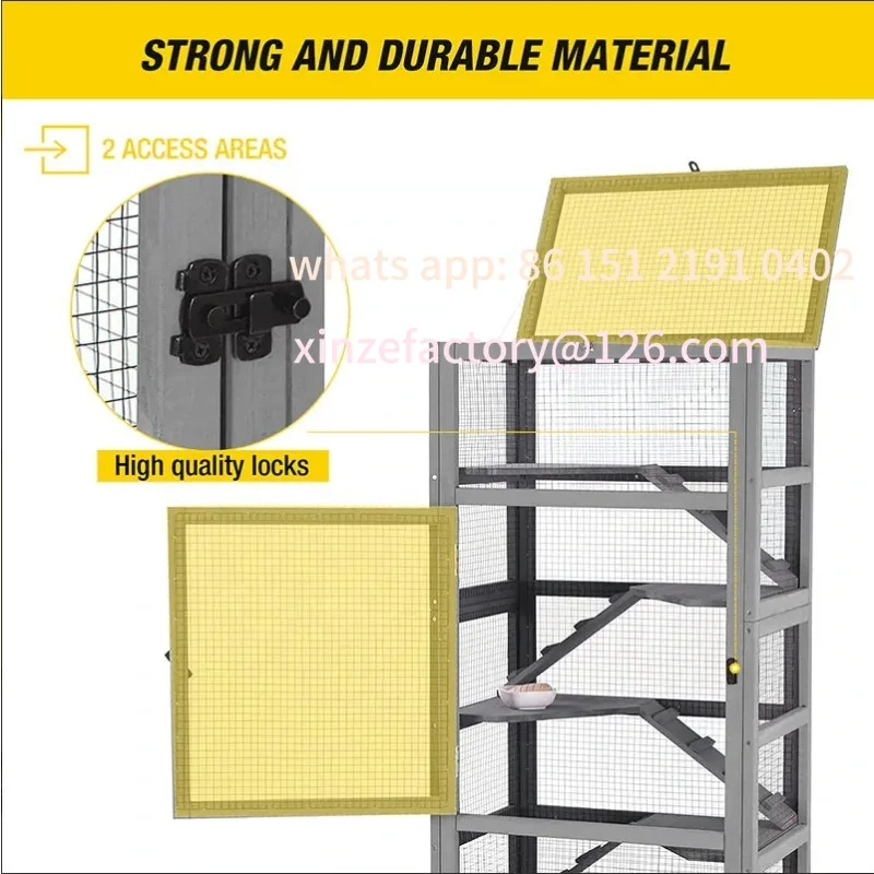 

Customizable Wooden Small Animals Hamster Cage Chinchillas, Rats,mouse, Hedgehogs, Tortoises, Lizards,squirrel