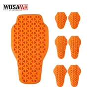 WOSAWE-almohadilla de protección para hombro y codo de motocicleta, armadura de inserción de seguridad para carreras, equipo de almohadilla protectora para esquiar