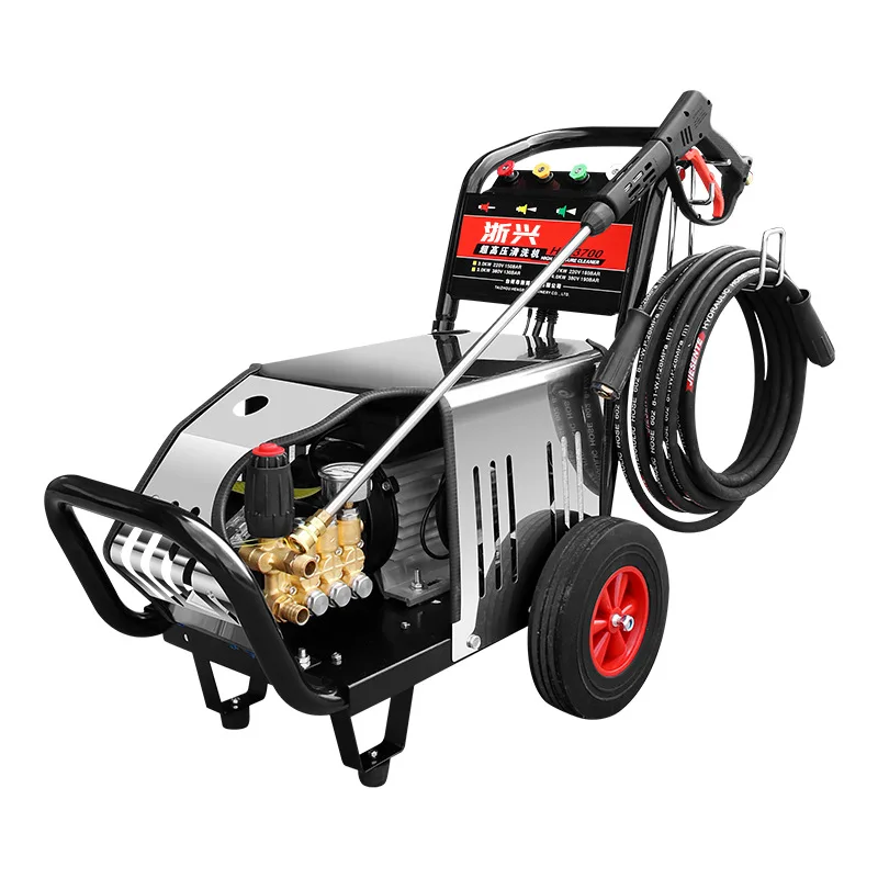 

2025 Commercial Industrial Portable High Pressure WAsher Electric Powered Car Wash Machine