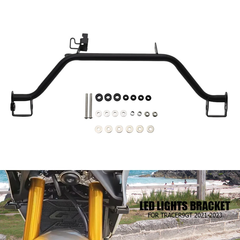 Nuovo Faro Staffa di Prolunga Palo Staffa Faretto Staffa Della Lampada Della Nebbia Misura Per YAMAHA Tracer 9 GT Tracer9GT 2021 2022 2023