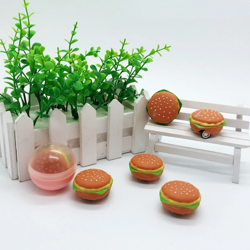 1pcs Creative Simulation Small Hamburger Car Toys for Kids 2 To 4 Years Old Cute Cars Kawayi Toy Toys for Kids