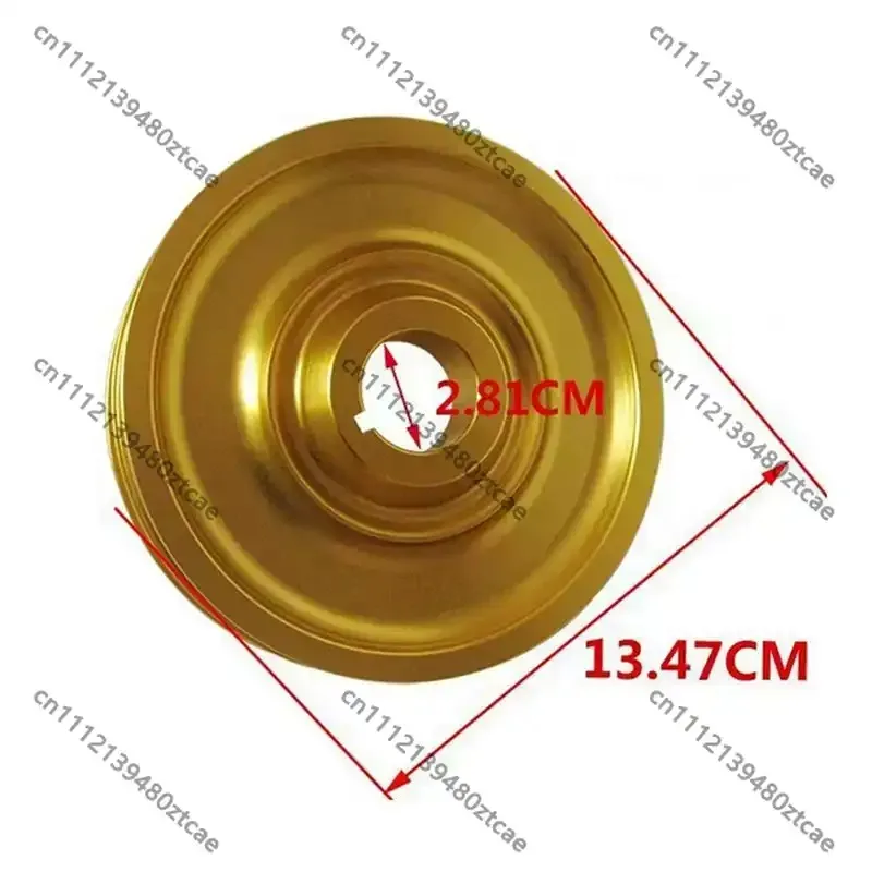 Performance Engine Crankshaft Pulley, Engine Belt Drive Pulley, Racing Engine Tuning Accessories