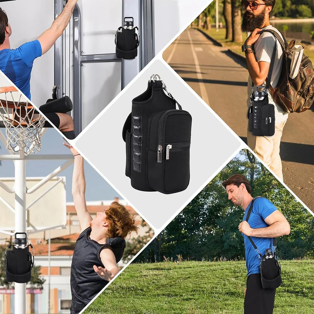 

Магнитная спортивная сумка, сумка через плечо, сумка для бутылки с водой, сумка для переноски бутылки с водой для мужчин и женщин, фитнес, путешествия, спорт