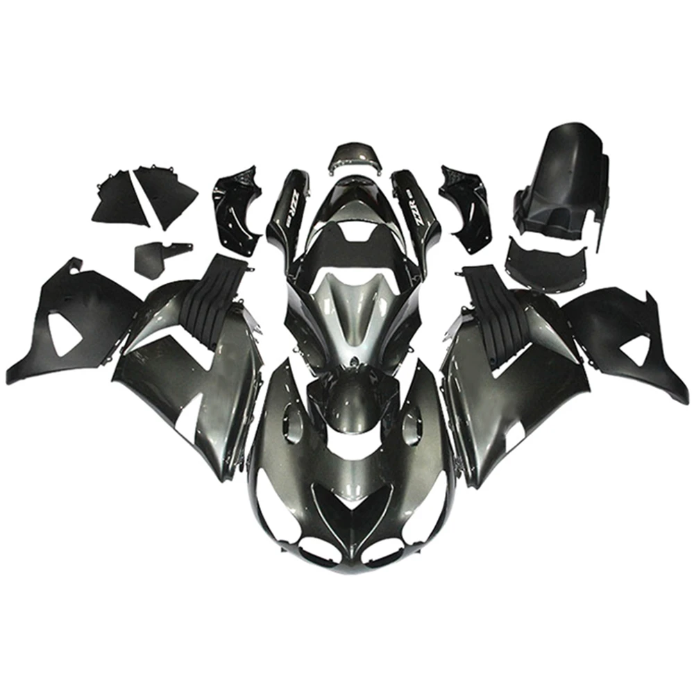 Kit de carenado de motocicleta apto para ZZR1400 ZX14R ZX-14R 2006 2007 2008 2009 2010 2011 conjunto de carrocería de inyección Abs de alta calidad A