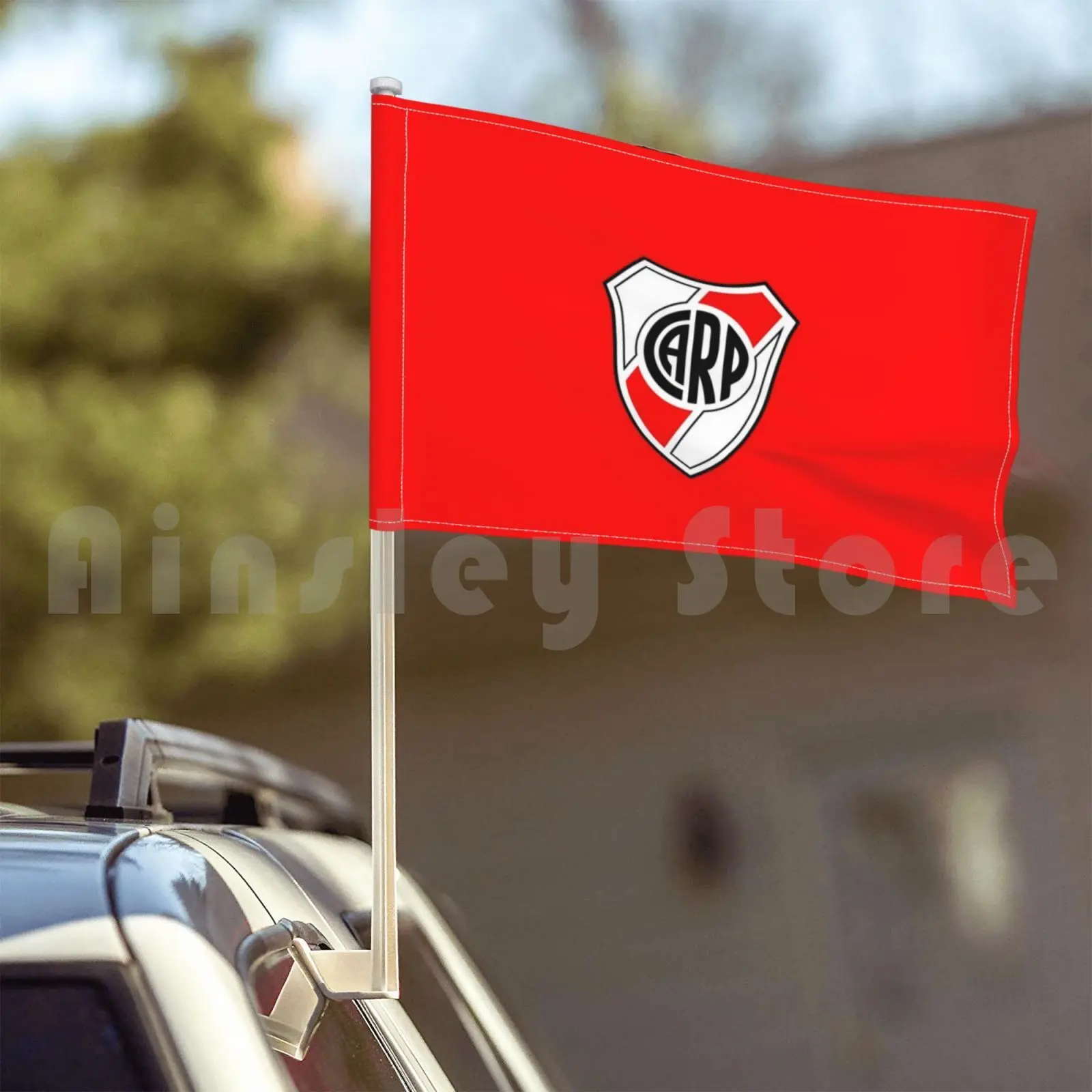 نادي نهر لوحة العلم سيارة العلم الطباعة مخصص الأرجنتين بوينس آيرس Estadio Monumental أنطونيو