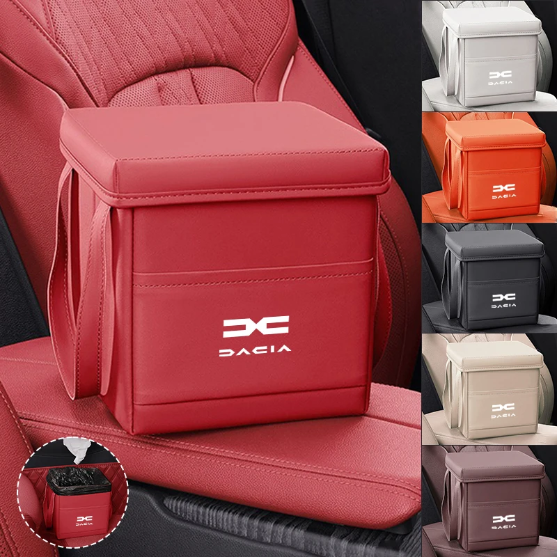 

Multi-use Car Folding Trash Can Garbage Portable Storage Bag for Dacia Duster Logan Sandero Lodgy Dokker Stepway Mcv Solenza RS