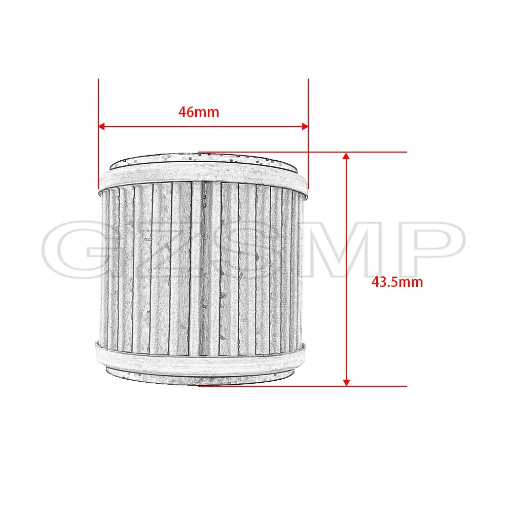 Motorcycle Engine Oil filter fit for Benelli TNT25 TNT250 BN251 TRK251 LEONCINO 250 / BN TNT TRK LEONCINO 25 250 251