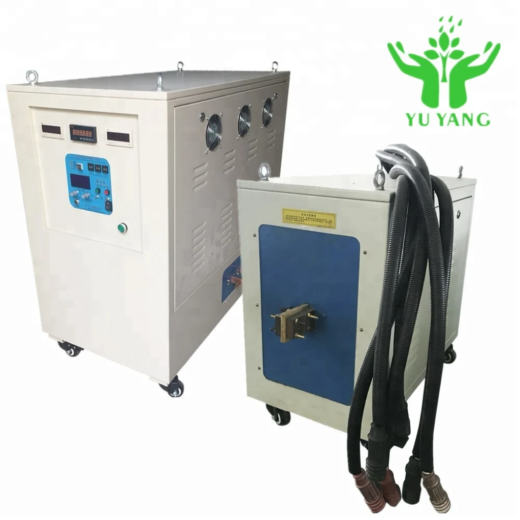 Industrial Metal Heat Induction Machine 60kw 70kw Electromagnetic Heater PLC Gearbox Quality Bearing Pump Motor Equipment