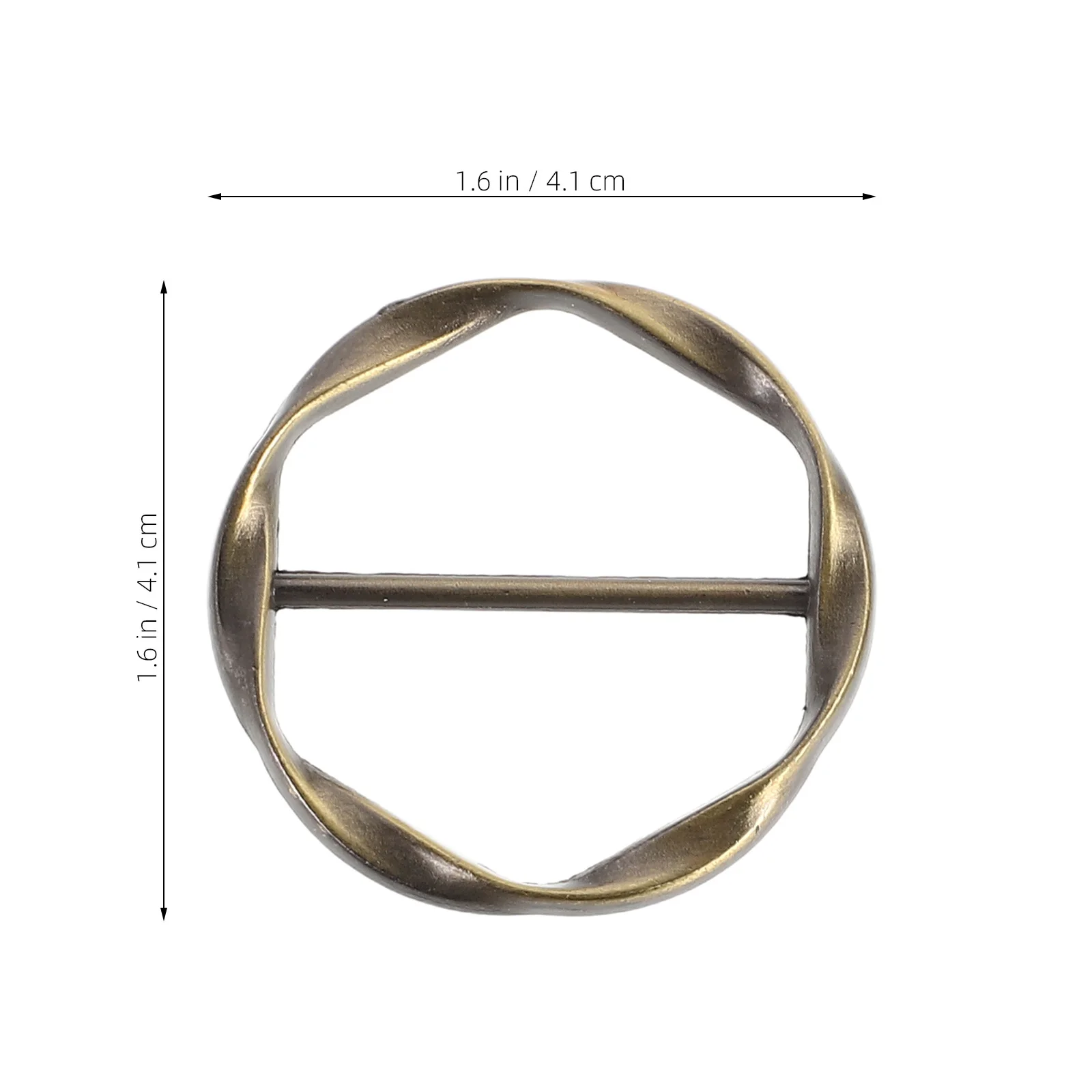 12個の衣類用シンチクリップ 女性用 スタイリッシュなスクエアバックルファスナー シャツの角、スカーフ、セーターをきちんと固定します