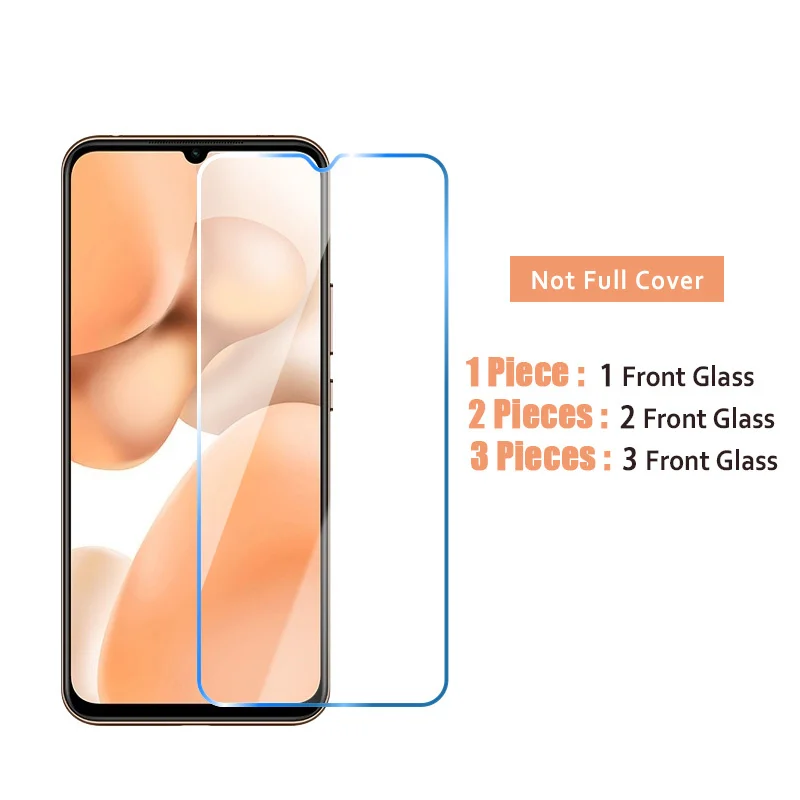 1/2/3pcs Phone Protective Glass for Poco X3 Glass Tempered Glass 9H Hard Screen Protector on Xiaomi Poco F2 Pro X3 NFC M2 X2 C3