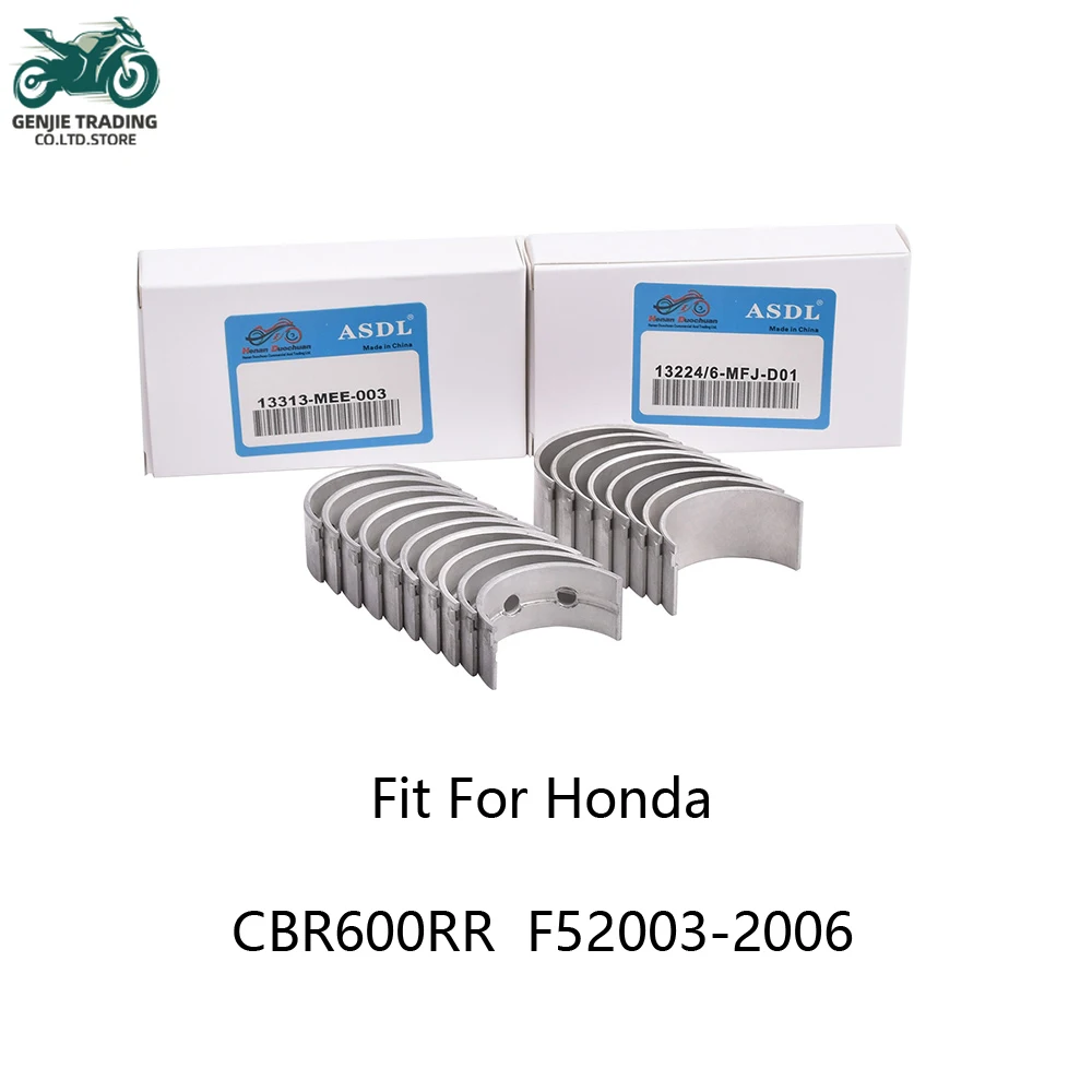 

STD~ +100 Motorcycle Connecting Rod & Main Crankshaft Bearing For HONDA CBR600RR F5 2003 2004 2005 2006 CBR 600 RR F5 CBR600