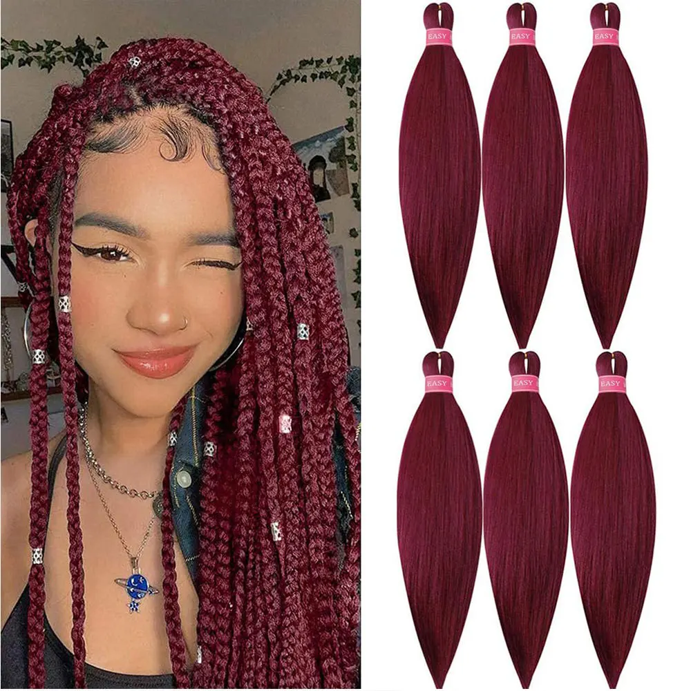 

26-дюймовая синтетическая коса для волос, афро-вязание крючком косы, сделай сам, черная твист-плетение, шиньон для женщин, повседневное использование