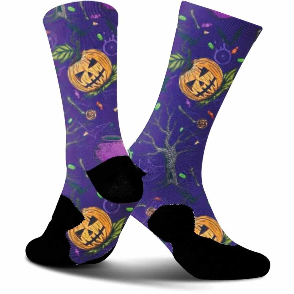 Calzini da ciclismo sportivi con motivo scheletro ubriaco creativo, traspiranti, che assorbono il sudore, adatti per gli appassionati di sport all'aria aperta