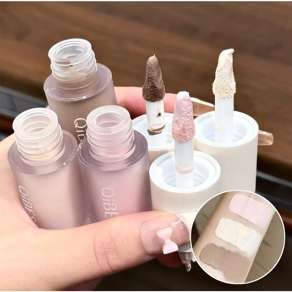 New Beige White Brighten Concealer Natural Matte Face Highlight Stick Three-dimensional Waterproof Contouring Stick Women Makeup